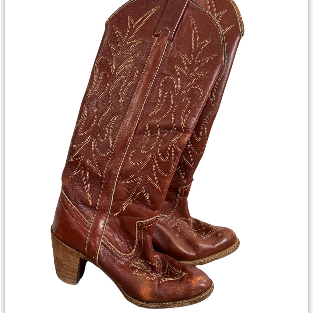 Vintage 1970’s Miss Capezio Tall Cowgirl Boots